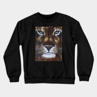 Brown lion Crewneck Sweatshirt